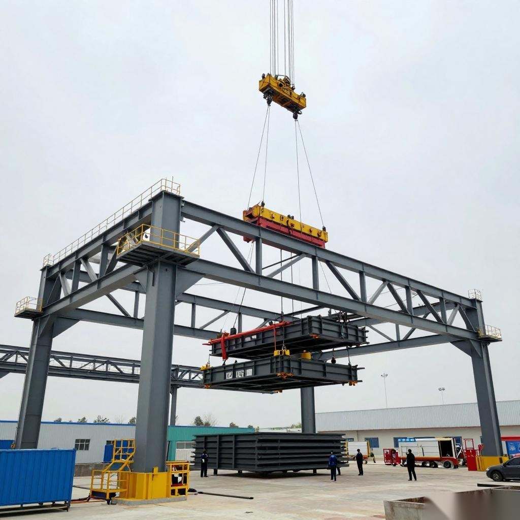 超大型深部工程物理模拟设施钢结构吊装与BIM管控技术解析指南